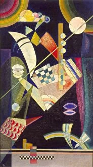 Abstract Art Gallery: Sharp Hardness, 1926. Artist: Kandinsky, Wassily Vasilyevich (1866-1944)