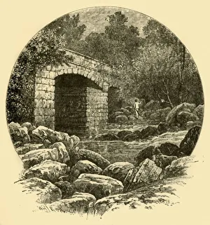 Shaugh Bridge, 1898. Creator: Unknown