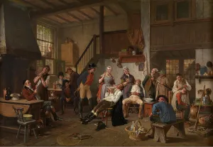 Shaving Day, 1873. Creator: Jan David Col