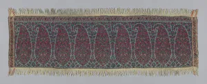 Buta Collection: Shawl Border Fragment, India, 1815 / 20. Creator: Unknown