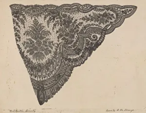 Triangle Collection: Shawl, c. 1936. Creator: Isabelle De Strange