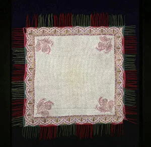 Wool Collection: Shawl, England, 1825 / 50. Creator: Unknown