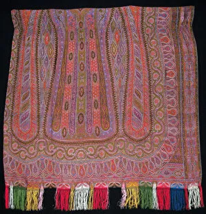 Images Dated 15th January 2022: Shawl, England, Late 19th century. Creator: Unknown