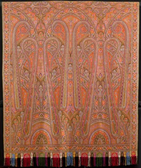 Buta Collection: Shawl, Norwich, Late 19th century. Creator: Clabburn, Sons and Crisp