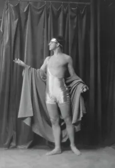 Poise Prints: Shawn, Ted, Mr. 1916 Mar. 17. Creator: Arnold Genthe