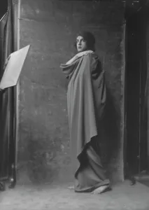 Modern Dance Prints: Shawn, Ted, Mr. portrait photograph, 1916 Mar. 17. Creator: Arnold Genthe