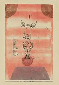 Blue Rider Prints: She-Devil, Dominating the World, 1921. Creator: Klee, Paul (1879-1940)
