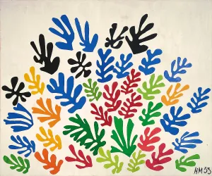 Collage Prints: The Sheaf (La Gerbe), 1953. Creator: Matisse, Henri (1869-1954)