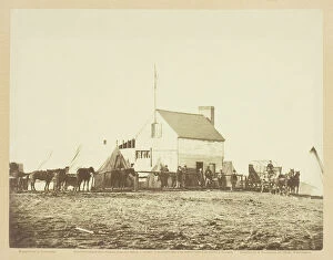 The Shebang, or Quarters of U.S. Sanitary Commission, Brandy Station, November 1863