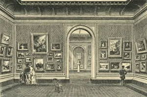 Visitor Prints: The Sheepshanks Gallery, South Kensington Museum, c1860s, (1881). Creator: John Watkins