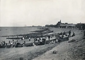 Sheerness - The Promenade and Beach, 1895