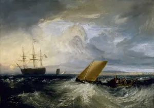 Images Dated 16th May 2018: Sheerness as seen from the Nore, 1808. Artist: Turner, Joseph Mallord William (1775-1851)
