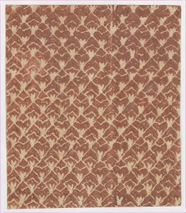 Relief Print Prints: Sheet with overall abstract pattern, 19th century. Creator: Anon