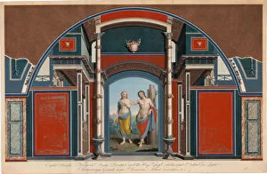 Ariadne Gallery: Sheet from a series on the wall decorations of the Villa Negroni in Rome. Plate VII