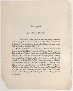 S And Xe9 Collection: Sheet with 'The Quails'by Sebastian Bourdon, 18th century. 18th century