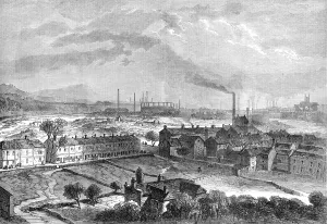River Valley Prints: Sheffield, from the Langsett Road