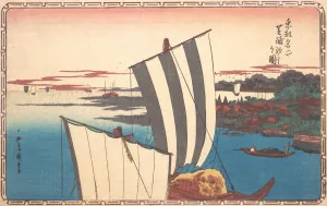 Ando Prints: Shell Gathering at Shibaura. Creator: Ando Hiroshige
