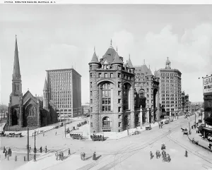 Shelton Square, Buffalo, N.Y. between 1900 and 1920. Creator: Unknown