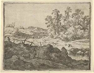 Allart Van Gallery: The Shepherd and the Lamb, 17th century. Creator: Allart van Everdingen