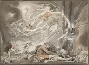 The Shepherds Dream, 1786. Artist: Fussli (Fuseli), Johann Heinrich (1741-1825)