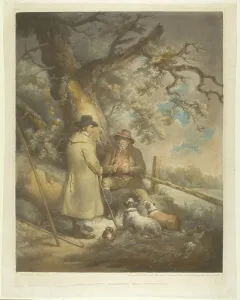 Shepherd's Meal, published February 1, 1803. Creator: John Raphael Smith