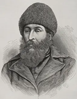 1878 Prints: Sher Ali Khan, (1825-1879), Amir of Afghanistan