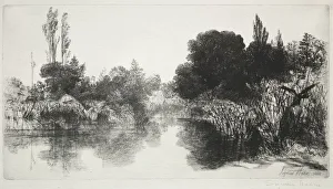 1818 1910 Prints: Shere Mill Pond, No. 11 (The Large Plate)
