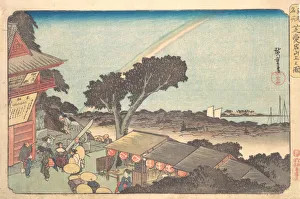 Hiroshige Prints: Shiba Atago Sanjo no Zu, ca. 1833-34. ca. 1833-34. Creator: Ando Hiroshige