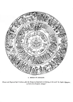 Shield of Achilles, 1843. Artist: J Jackson