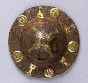 Lombardic Collection: Shield Boss (Umbo), Langobardic, 7th century. Creator: Unknown