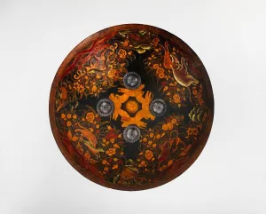 Lacquerwork Prints: Shield (Dhal), Indian, probably Rajastan, ca. 1800. Creator: Unknown