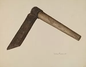 Alfonso Moreno Gallery: Shingle Knife, 1938. Creator: Alfonso Moreno