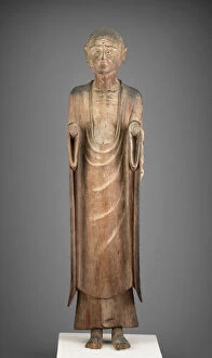 Shinto Deity in the Guise of the Monk Hyeja, 11th / early 12th century. Creator: Unknown