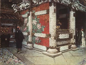 Images Dated 5th June 2013: The Shinto Shrine at Nikko, 1903. Artist: Vereshchagin, Vasili Vasilyevich (1842-1904)