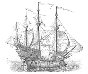 Ship of Henry VIII, c1880