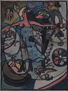 Aristarkh Vasilyevich 1882 1943 Gallery: The Ship Hope, 1915. Artist: Lentulov, Aristarkh Vasilyevich (1882-1943)