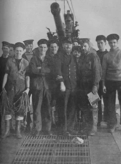 Stevens Prints: Their Ship Rose from the Grave to Triumph, 1941