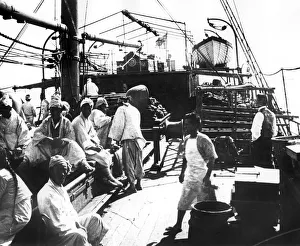 Shanghai Prints: Ship, Shanghai, China, 1900