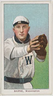 American League Collection: Shipke, Washington, American League, from the White Border series (T206) for the Americ