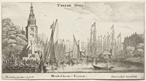Reinier Nooms Prints: Ships of Amsterdam. Creator: Reinier Nooms (Dutch, c. 1623-1667)