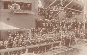 Battlecruiser Gallery: Some of the ships company of HMAS Australia, c1917 (1919)