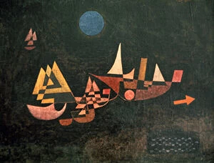 Swiss Gallery: The Ships Depart, 1927. Artist: Paul Klee