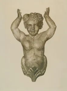 Ships Figurehead, c. 1941. Creator: Alice Cosgrove