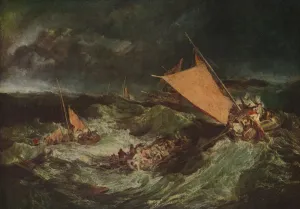 Basil Lubbock Gallery: The Shipwreck, c1805. Artist: JMW Turner
