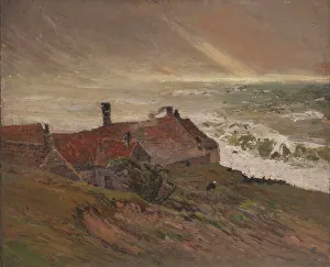 After a shipwreck, c1905. Creator: Edmond de Palezieux