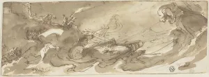 High Tide Prints: Shipwreck, n.d. Creator: Filippo Napoletano