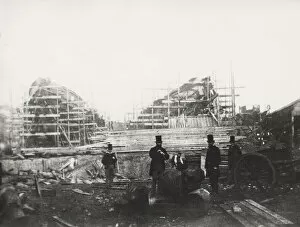 Under Construction Gallery: Shipyard of James Ash & Co, Cubitt Town, London, c1863