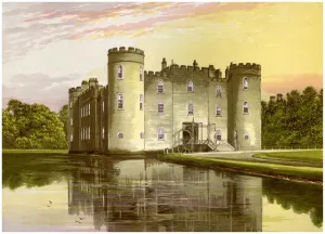 Shirburn Castle, Oxfordshire, home of the Earl of Macclesfield, c1880