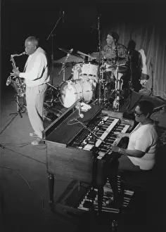 Drummer Prints: Shirley Scott, Dave 'Fathead' Newman