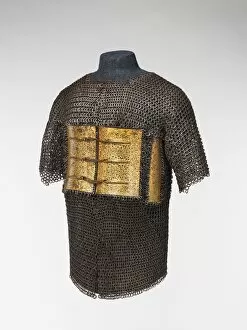 Emperor Jahangir Gallery: Shirt of Mail and Plate of Emperor Shah Jahan... Indian, dated A.H. 1042 / A.D. 1632-33